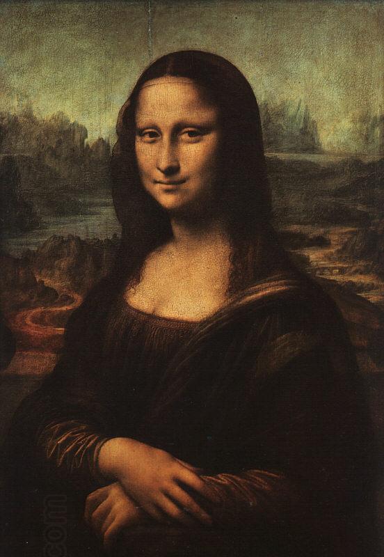  Leonardo  Da Vinci La Gioconda (The Mona Lisa) China oil painting art